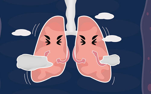 可使用吸入负氧离子的方法保护肺部